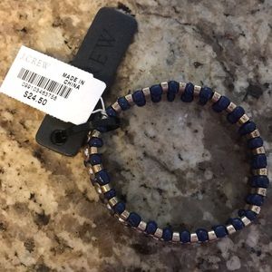 Navy and gold bracelet